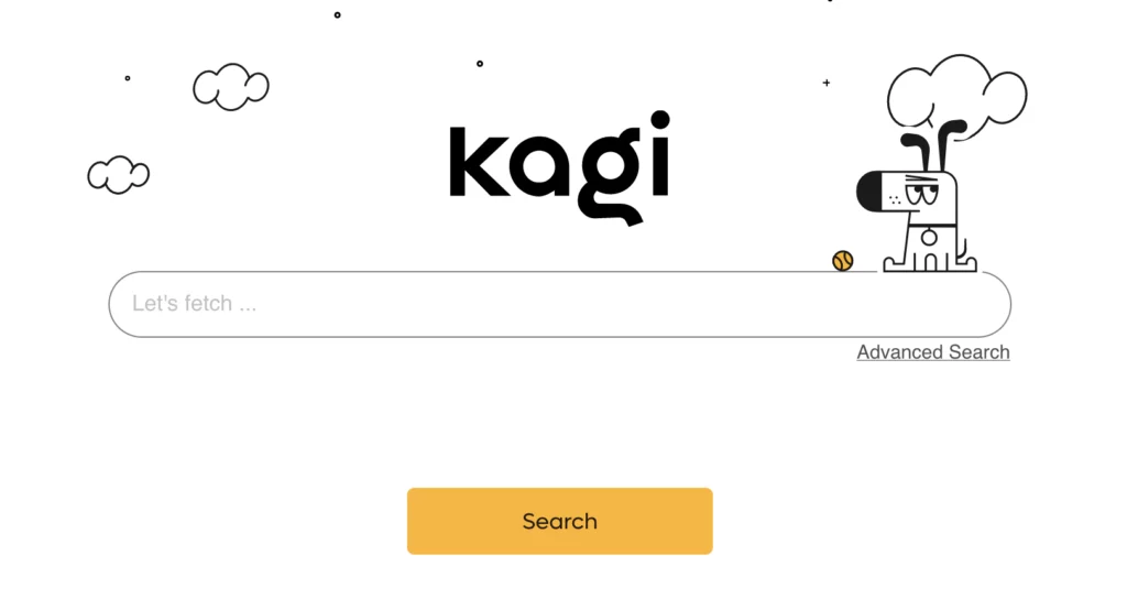 Kagi search